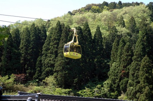Historic wooden hall of Ishite-ji Temple near Dogo Onsen, a sacred site on the Shikoku Pilgrimage route.